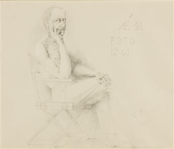 JOHN WILDE Self-Portrait.